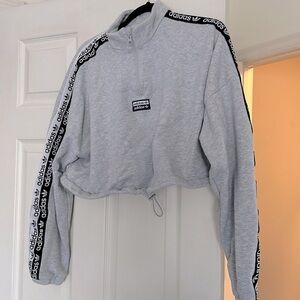 Adidas cropped sweatshirt
